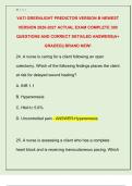 VATI GREENLIGHT PREDICTOR VERSION B NEWEST  VERSION 2026-2027 ACTUAL EXAM COMPLETE 300  QUESTIONS AND CORRECT DETAILED ANSWERS&vert;A&plus;  GRADED&vert;&vert; BRAND NEW&excl;