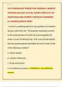 VATI GREENLIGHT PREDICTOR VERSION C NEWEST  VERSION 2026-2027 ACTUAL EXAM COMPLETE 100  QUESTIONS AND CORRECT DETAILED ANSWERS&vert;  A&plus; GRADED &vert;BRAND NEW&excl;&excl;