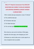 WGU C777 Objective Assessment Final 2026-2027  QUESTIONS AND CORRECT DETAILED ANSWERS  &lpar;100&percnt;VERIFIED ANSWERS&rpar; &vert;ALREADY GRADED  A&plus;&vert;BRAND NEW&excl;&excl;