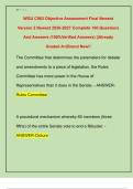WGU C963 Objective Assessment Final Newest  Version 2 Newest 2026-2027 Complete 100 Questions  And Answers &lpar;100&percnt;Verified Answers&rpar; &vert;&vert;Already  Graded A&plus;&vert;Brand New&excl;&excl;
