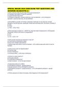 SPECIAL BOILER 2026 CORE EXAM TEST QUESTIONS AND ANSWERS GUARANTEE A&plus;