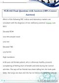 NUR 642 Final Questions with Answers &lpar;100&percnt; Correct  Answers&rpar;