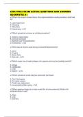 CSFA FINAL EXAM ACTUAL QUESTIONS AND ANSWERS GUARANTEE A&plus;
