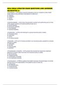 NHA CMAA UPDATED EXAM QUESTIONS AND ANSWERS GUARANTEE A&plus;