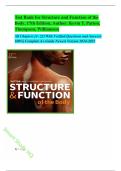 Structure and Function of the Body &lpar;17th Edition&rpar; by Kevin T&period; Patton&comma; Thompson & Williamson &ndash; Chapters 1&ndash;22 Complete Test Bank with Verified Answers