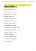 SPIRIT AIRLINES FINAL EXAM ACTUAL QUESTIONS AND ANSWERS GUARANTEE A&plus;