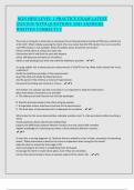 NGN HESI LEVEL 1 PRACTICE EXAM LATEST 2025&sol;2026 WITH QUESTIONS AND ANSWERS WRITTEN CORRECTLY