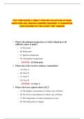  TCFP FIREFIGHTER II NEWLY UPDATED COLLECTION OF EXAM QUESTIONS AND VERIFIED ANSWERS DESIGNED TO GUARANTEE YOUR SUCCESS ON THE LATEST TEST VERSION