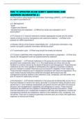 FDIC TE UPDATED EXAM SCRIPT QUESTIONS AND ANSWERS GUARANTEE A&plus;
