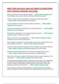 WGU C182 FInal Exam Study Set EXAM 114 QUESTIONS  WITH VERIFIED ANSWERS 2025&sol;2026 