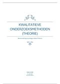 '25-'26 Samenvatting 'Kwalitatieve Onderzoeksmethoden'&colon; alle slides &plus; lesnotities &plus; uitgewerkte oefeningen