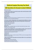 Medical&period;pdf - FINAL EXAM STUDY GUIDE 2026&sol;2027 COMPLETE QUESTIONS WITH CORRECT DETAILED ANSWERS &vert;&vert; 100&percnt; GUARANTEED PASS <LATEST VERSION>
