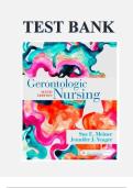 Test Bank for Gerontologic Nursing&comma; 6th Edition &lpar;Meiner & Yeager&rpar; &vert; Verified Q&A &vert; ISBN 9780323498098