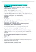 STCW STUDY GUIDE QUESTIONS AND ANSWERS GUARANTEE A&plus;