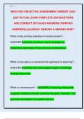 WGU D291 OBJECTIVE ASSESSMENT NEWEST 2026 2027 ACTUAL EXAM COMPLETE 300 QUESTIONS  AND CORRECT DETAILED ANSWERS &lpar;VERIFIED  ANSWERS&rpar; &vert;&vert;ALREADY GRADED A&plus;&vert;BRAND NEW&excl;&excl; 