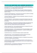 EMD UPDATED EXAM SCRIPT QUESTIONS AND ANSWERS GUARANTEE A&plus;