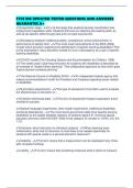 FTCE ESE UPDATED TESTED QUESTIONS AND ANSWERS GUARANTEE A&plus;