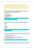 Florida Real Estate Salesperson Licensing Exam   Questions And Correct Answers &lpar;Verified Answers&rpar;  Plus Rationales 2025&sol;2026 Q&A &vert; Instant Download  Pdf 