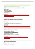 Kentucky Real Estate Salesperson Licensing Exam Questions  And Answers&vert;100 &percnt;C0rrect&vert;Grade A&plus; 