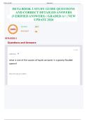 RETA BOOK 2 STUDY GUIDE QUESTIONS AND CORRECT DETAILED ANSWERS &lpar;VERIFIED ANSWERS&rpar; &vert; GRADED A&plus; &vert; NEW UPDATE 2026