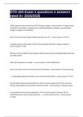 OTD 423 Exam 1 questions n answers rated A&plus; 2025&sol;2026