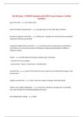 EAS 201 Exam &vert; UPDATED Questions with 100&percnt; Correct Answers &vert; Verified Solutions