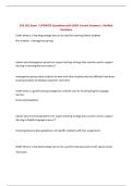 EAS 201 Exam &vert; UPDATED Questions with 100&percnt; Correct Answers &vert; Verified Solutions