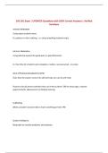 EAS 201 Exam &vert; UPDATED Questions with 100&percnt; Correct Answers &vert; Verified Solutions