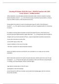 Educating All Students &lpar;EAS&rpar; &lpar;201&rpar; Exam &vert; UPDATED Questions with 100&percnt; Correct Answers &vert; Verified Solutions