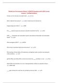Florida Live Fire Instructor &lpar;Mine&rpar; &vert; UPDATED Questions with 100&percnt; Correct Answers &vert; Verified Solutions