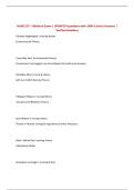 NURS 275 &ndash; Midterm Exam &vert; UPDATED Questions with 100&percnt; Correct Answers &vert; Verified Solutions