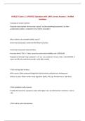 NURS275 Exam 2 &vert; UPDATED Questions with 100&percnt; Correct Answers &vert; Verified Solutions