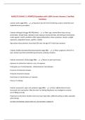 NURS275 EXAM 3 &vert; UPDATED Questions with 100&percnt; Correct Answers &vert; Verified Solutions