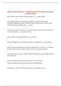 Spaatz Practice Test Chapter 1 &vert; UPDATED Questions with 100&percnt; Correct Answers &vert; Verified Solutions