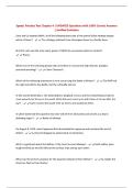 Spaatz Practice Test Chapter 4 &vert; UPDATED Questions with 100&percnt; Correct Answers &vert; Verified Solutions