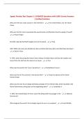 Spaatz Practice Test Chapter 5 &vert; UPDATED Questions with 100&percnt; Correct Answers &vert; Verified Solutions