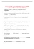 Spaatz Aerospace&colon; The Journey of Flight 3rd Edition Chapter 18 &vert; UPDATED Questions with 100&percnt; Correct Answers &vert; Verified Solutions