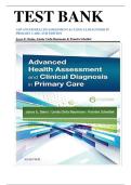 Test Bank for Advanced Health Assessment & Clinical Diagnosis in Primary Care&comma; 6th Edition &ndash; Free Download