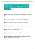 WA UST SITE ASSESSOR COMPREHENSIVE EXAM 2026 QUESTIONS WITH SOLUTIONS GRADED A&plus;