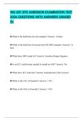 WA UST SITE ASSESSOR EXAMINATION TEST 2026 QUESTIONS WITH ANSWERS GRADED A&plus;