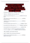 CM 2215 OSHA 510 Final Exam Questions with Correct Solutions&vert;&vert;Updated 2026&sol;2027 LATEST VERSION&vert;&vert;100&percnt; GUARNTEED PASS&vert;&vert;A&plus; GRADED&vert;