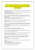 NCATT &lpar;AET&rpar; Exam with All Correct & 100&percnt; Verified Answers &vert;Actual Complete Exam &vert;Already Graded A&plus; &lpar;Just Released&rpar;