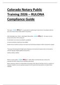 Colorado Notary Public Training 2026 &ndash; RULONA Compliance Guide