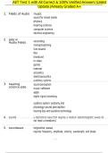 AET Test 1 with All Correct & 100&percnt; Verified Answers &vert;Latest Update &vert;Already Graded A&plus;