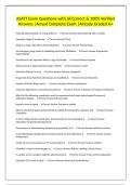 ASATT Exam Questions with all Correct & 100&percnt; Verified Answers &vert;Actual Complete Exam &vert;Already Graded A&plus;