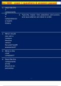 nur 3065 - exam 1 questions & answers passed