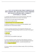 A nurse i NGN ATI R MED SURG PROCTORED EXAM  2026 VERSION 200&plus; QUESTIONS WITH VERIFIED  DETAILED ANSWERS &lpar;100&percnt; CORRECT  ANSWERS&rpar;&sol;A&plus; GRADE