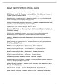 BRMP CERTIFICATION STUDY GUIDE