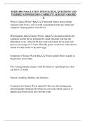 BMED 4803 Notes &lpar;LATEST UPDATE&rpar; REAL QUESTIONS AND  VERIFIED ANSWERS &vert;100&percnt; CORRECT &vert; ALREADY GRADED  A 