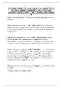 NURS 3004&colon; WEEK 9 CHANGE ADVOCACY AND POLITICAL  ACTION &lpar;LATEST UPDATE&rpar; REAL QUESTIONS AND  VERIFIED ANSWERS &vert;100&percnt; CORRECT &vert; ALREADY GRADED  A 